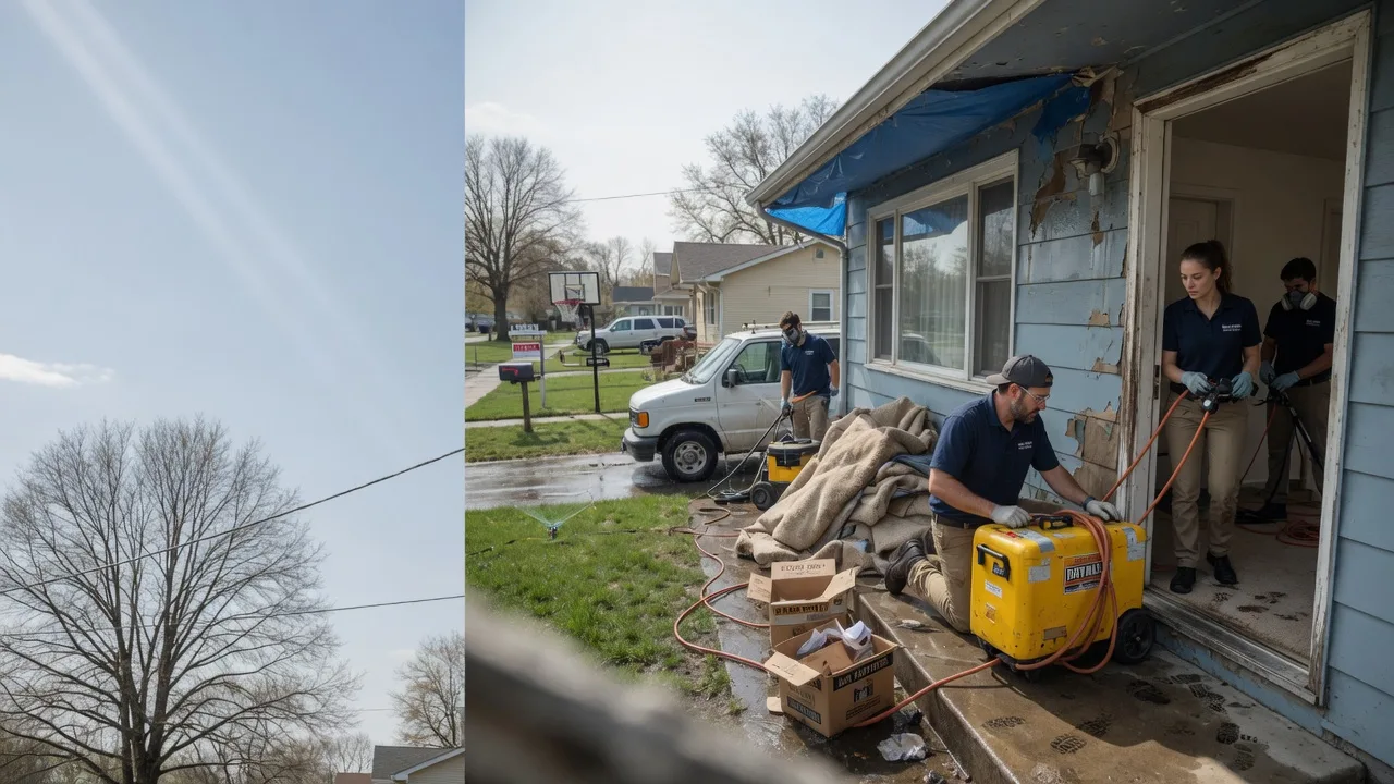 Basement Flood Cleanup in Brownsburg, IN near me